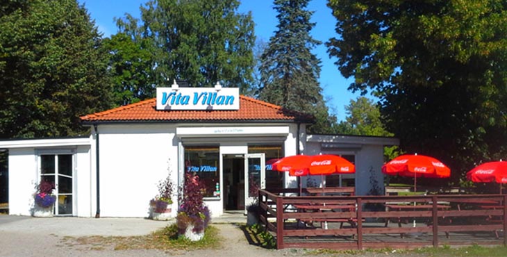 Bild på restaurangen Vita Villan.
